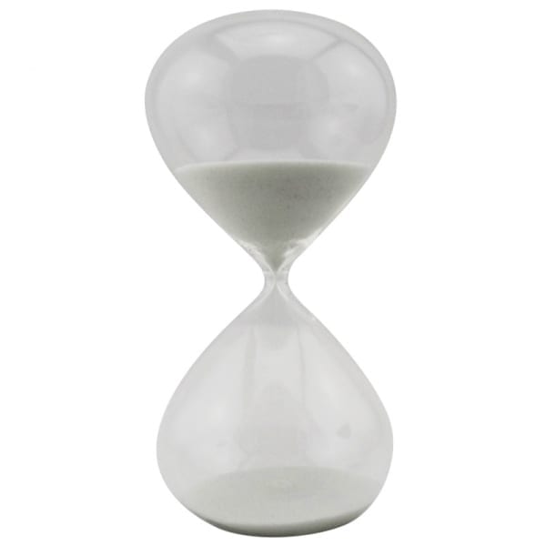 ampulheta vidro clear glass