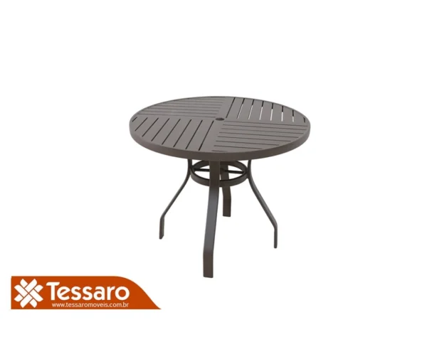 MESA EM ALUMÍNIO RIPADO CLASSIC