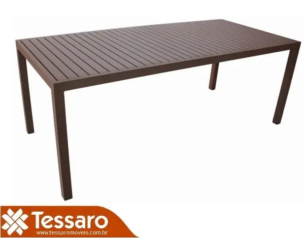 MESA CLASSIC RETANGULAR RIPADA