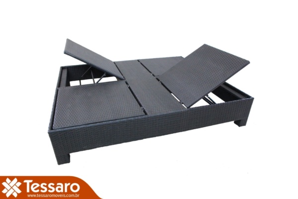CHAISE DUPLA COM DUPLA INCLINAÇÃO HARMONIE