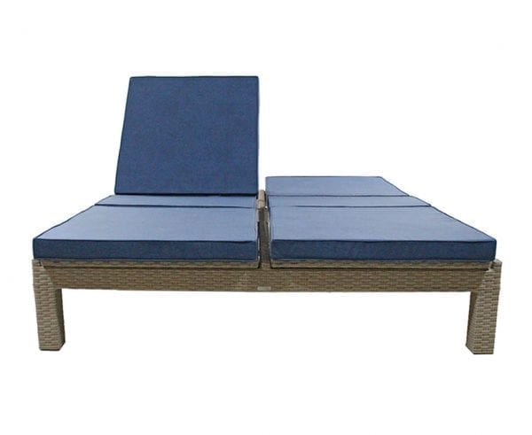 CHAISE EM FIBRA SINTÉTICA DUPLA HARMONIE