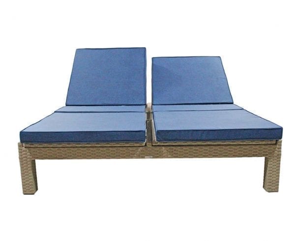 CHAISE EM FIBRA SINTÉTICA DUPLA HARMONIE