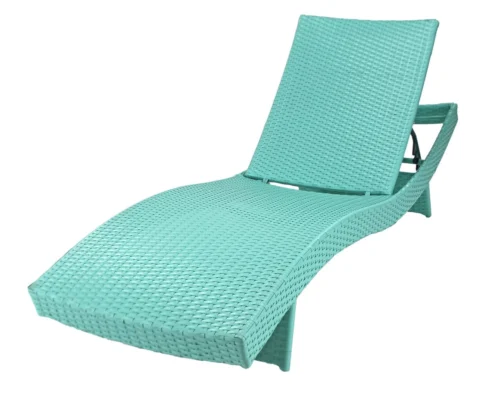 Chaise em fibra sintética reclinável Silueta