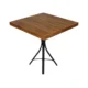 Mesa em Alumínio e Madeira