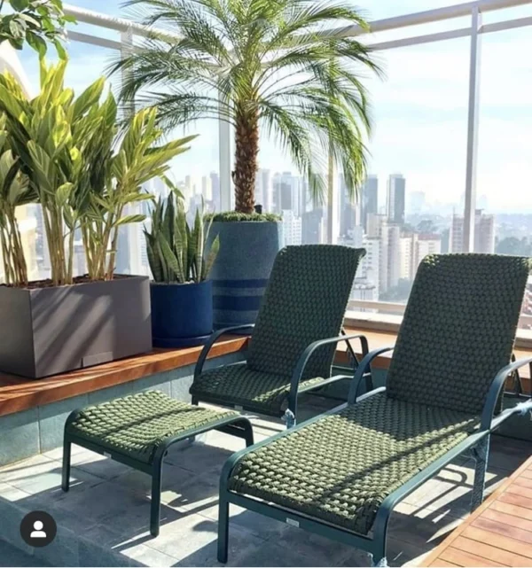 Decoração ambiente - deck molhado