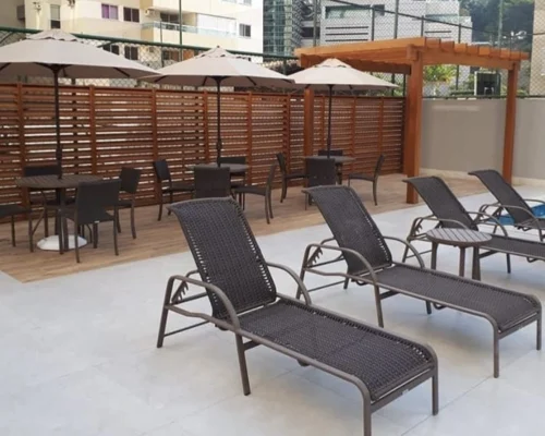 Decoração ambiente - piscina condomínio