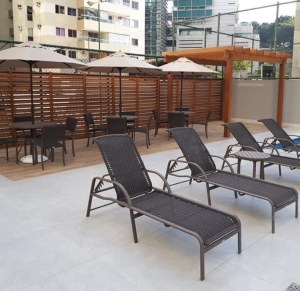 Decoração ambiente - piscina condomínio