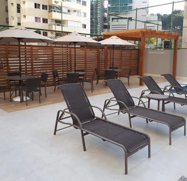 Decoração ambiente - piscina condomínio