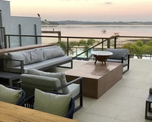 Decoração ambiente - varanda e jardim casa cliente