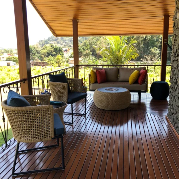 DECORAÇÃO AMBIENTE - VARANDA CASA CLIENTE