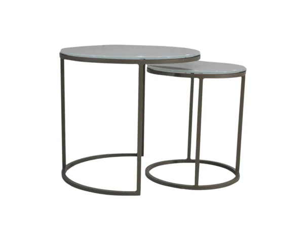 MESA DE CENTRO EM ALUMÍNIO - ANTONI