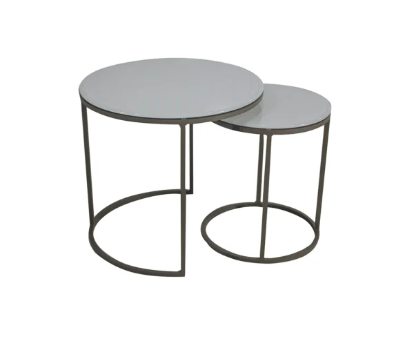 MESA DE CENTRO EM ALUMÍNIO - ANTONI