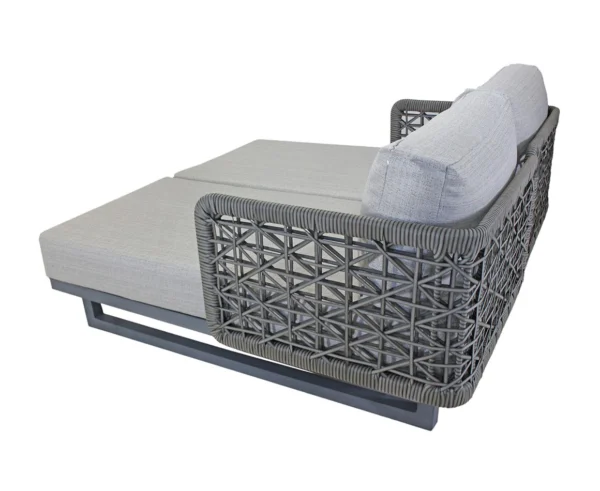 CHAISE EM CORDA NÁUTICA DUPLA PAOLA