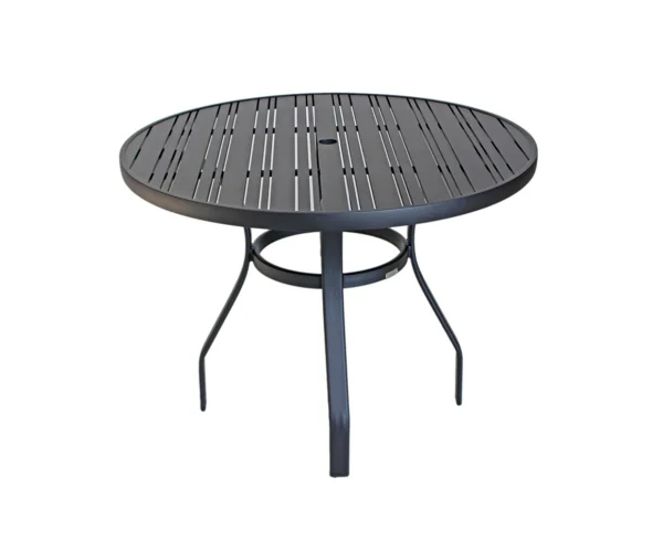 MESA EM ALUMÍNIO RIPADO - CLASSIC