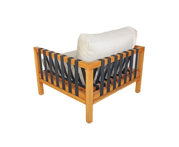 POLTRONA EM MADEIRA ASPEN WOOD